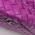 Bottega Veneta Intrecciato Tote Leather Purple — view 3