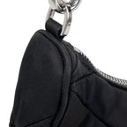 Prada Padette Re-Nylon Shoulder Bag Nero — view 7