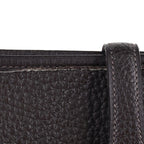 Hermes Evelyne 2 PM Perforated Logo Shoulder Bag Taurillon Clemence Ebene — view 8