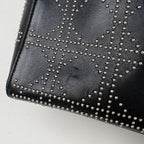 Dior Lady Studs Cannage Handbag Leather Black — view 5