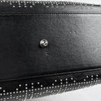 Dior Lady Studs Cannage Handbag Leather Black — view 3