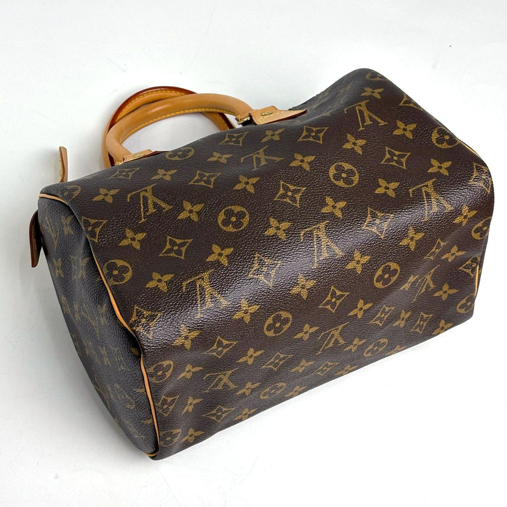 Louis Vuitton Speedy 25 Handbag Monogram Brown — view 2