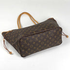 Louis Vuitton Neverfull MM Shoulder Bag Tote Monogram Brown — view 2