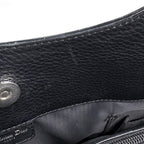 Dior Street Chic Handbag Logo Trotter Pattern Canvas Black — view 8