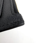 Louis Vuitton Card Holder Low Key L-shaped Zipper Case Leather Monogram Noir — view 3