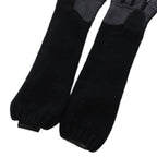 Gucci Gloves Leather Cashmere 7.5 Black — view 7