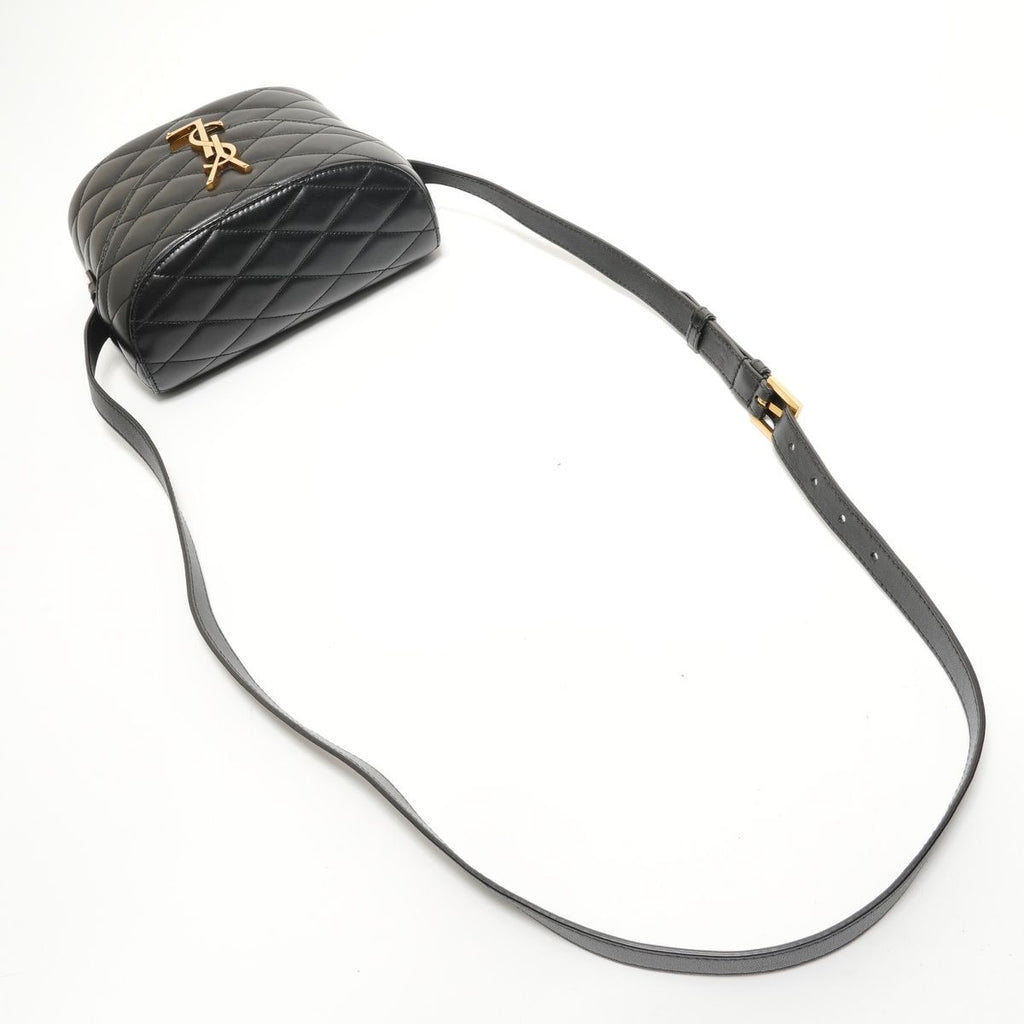 Saint Laurent Yves Shoulder Bag June Cassandra Quilted Leather — view 8