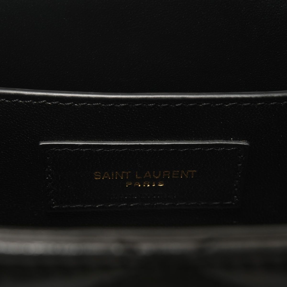 Saint Laurent Yves Shoulder Bag June Cassandra Quilted Leather — view 9