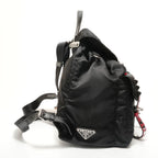 Prada Backpack Nylon Studs Leather — view 3