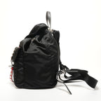 Prada Backpack Nylon Studs Leather — view 4