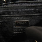 Prada Backpack Nylon Studs Leather — view 9