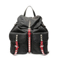 Prada Backpack Nylon Studs Leather