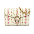 Gucci Shoulder Bag Dionysus Chain Flower Leather