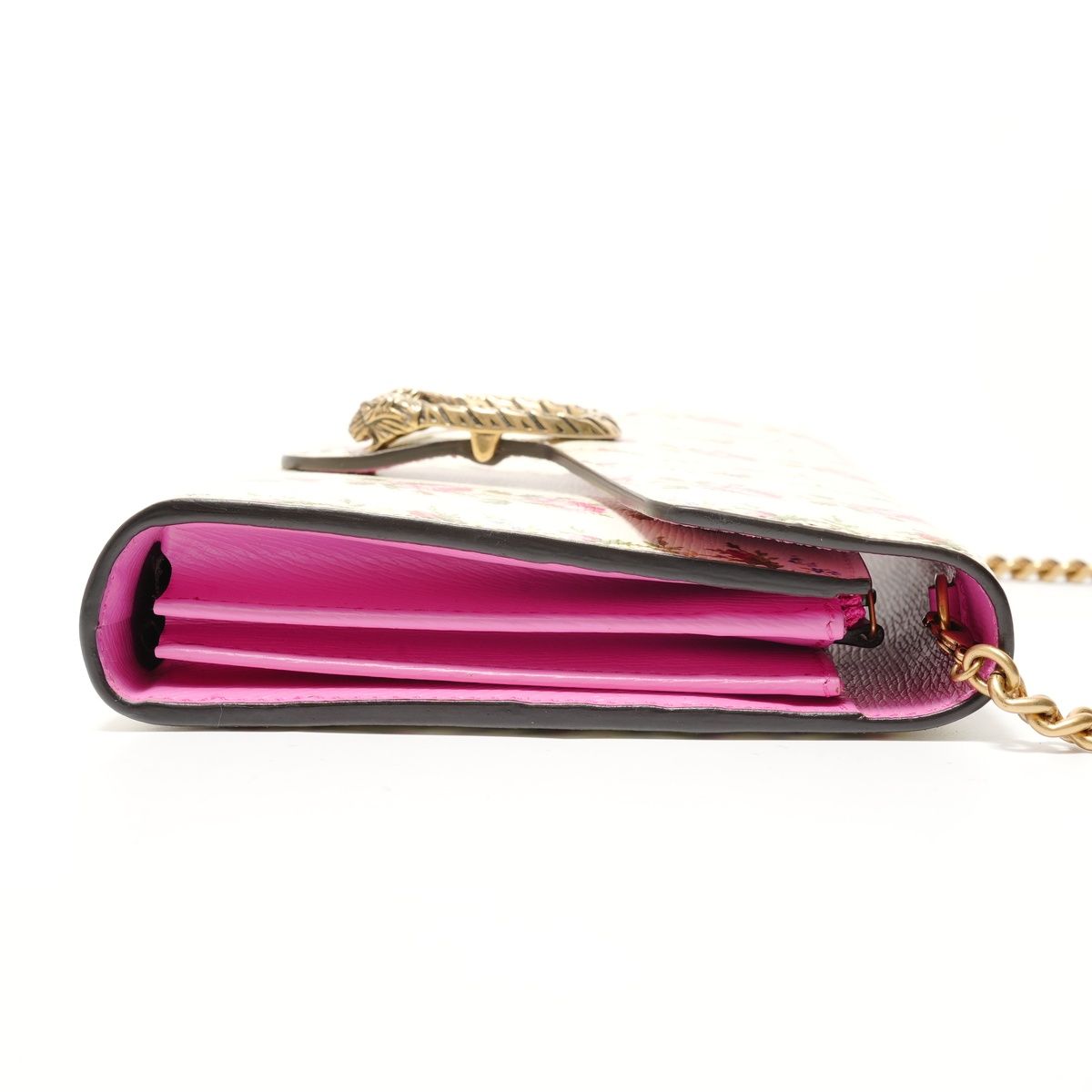 Gucci Shoulder Bag Dionysus Chain Flower Leather — view 4