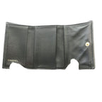 Chanel Quilted Small Flap Wallet Trifold Compact CC Logo One Point Lambskin — view 5