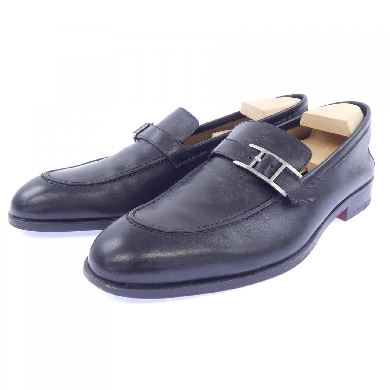 Hermes Monterrey Double Buckle Shoes — view 3