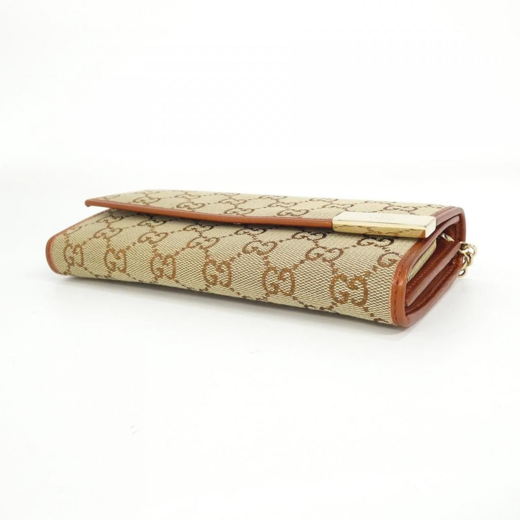 Gucci Chain Shoulder Bag Beige — view 3
