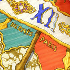 Hermes Pleats Scarf White — view 4