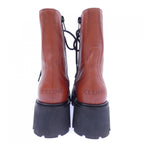 Celine Triomphe Ranger Mid Lace Up Boots — view 5