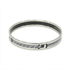 Hermes Bangle Bracelet Silver — view 2