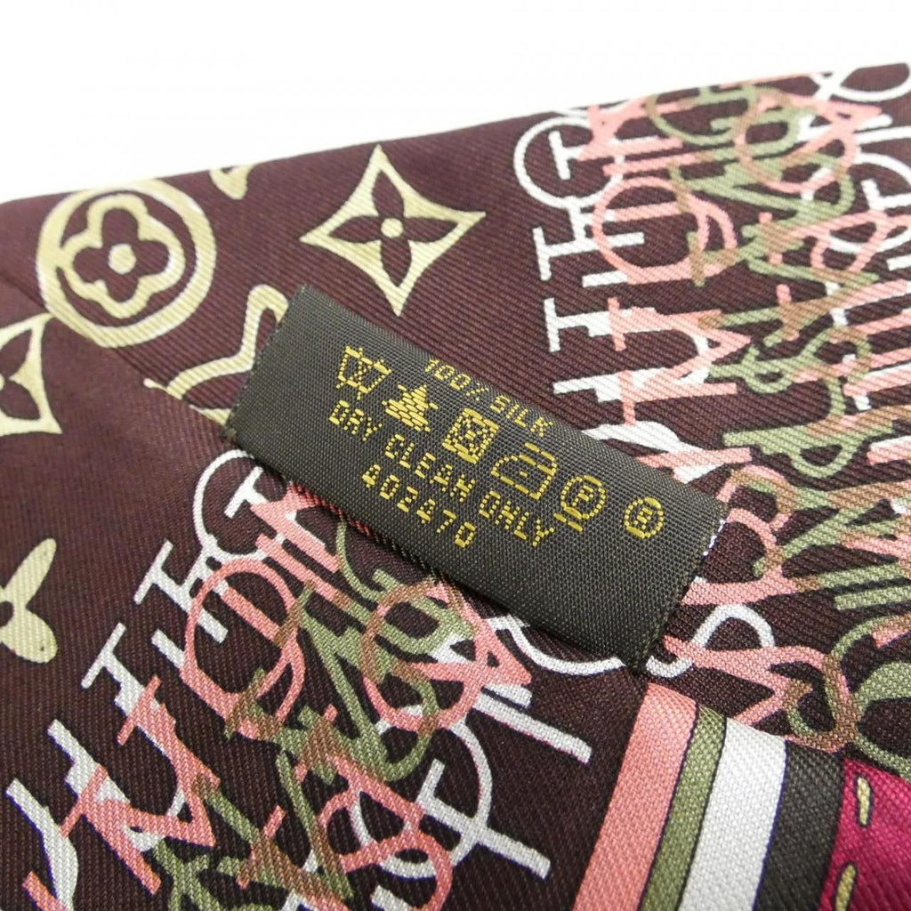Louis Vuitton Bandeau Monogram Map Scarf — view 3