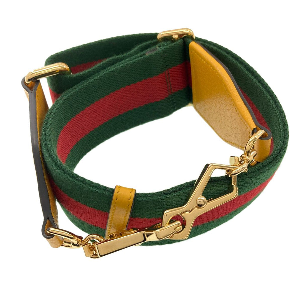 Gucci Horsebit Adidas Collaboration Shoulder Bag Calf — view 8