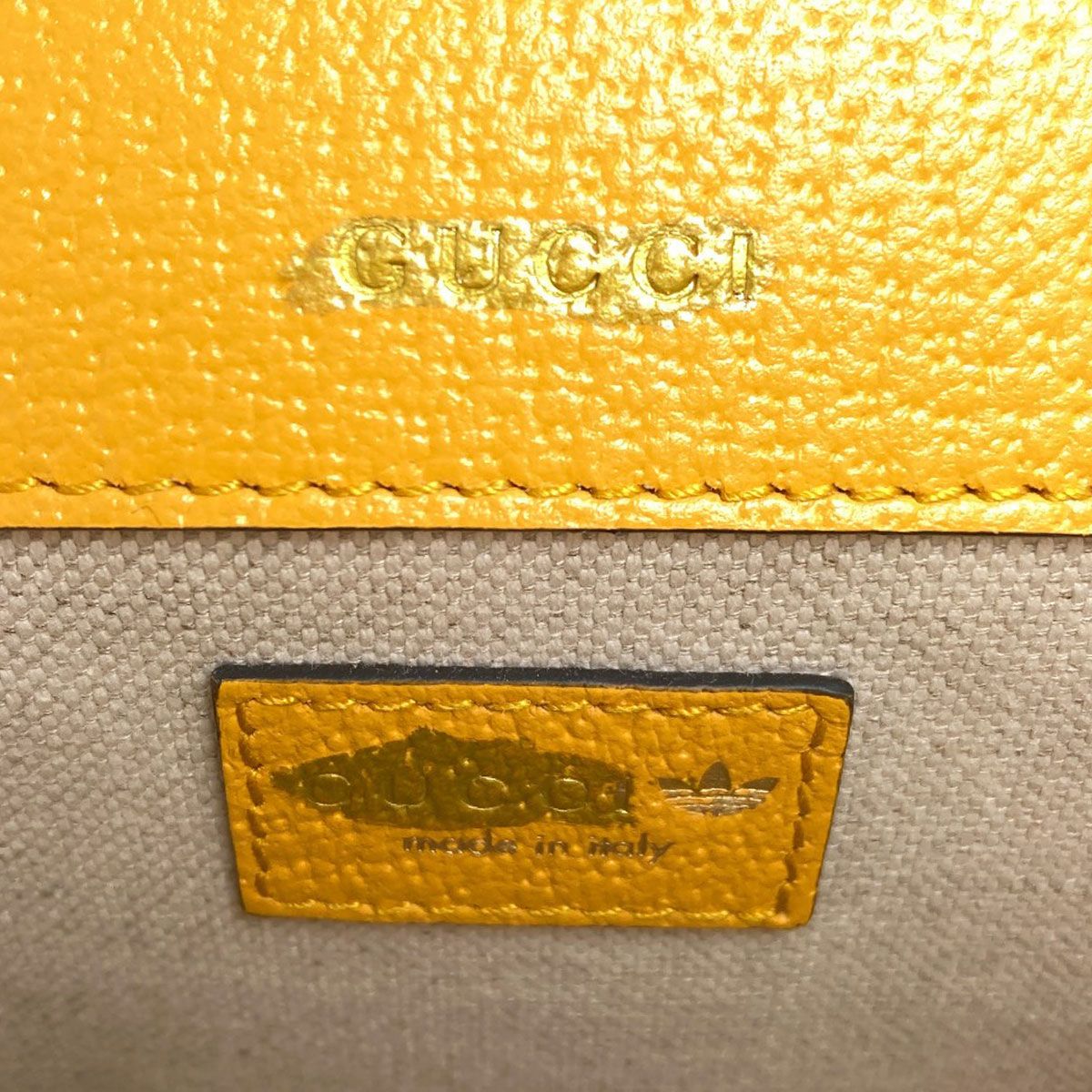 Gucci Horsebit Adidas Collaboration Shoulder Bag Calf — view 6