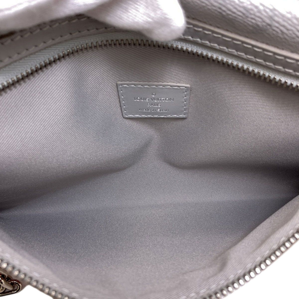 Louis Vuitton Monogram Flat Messenger Shoulder Bag Canvas Denim — view 6