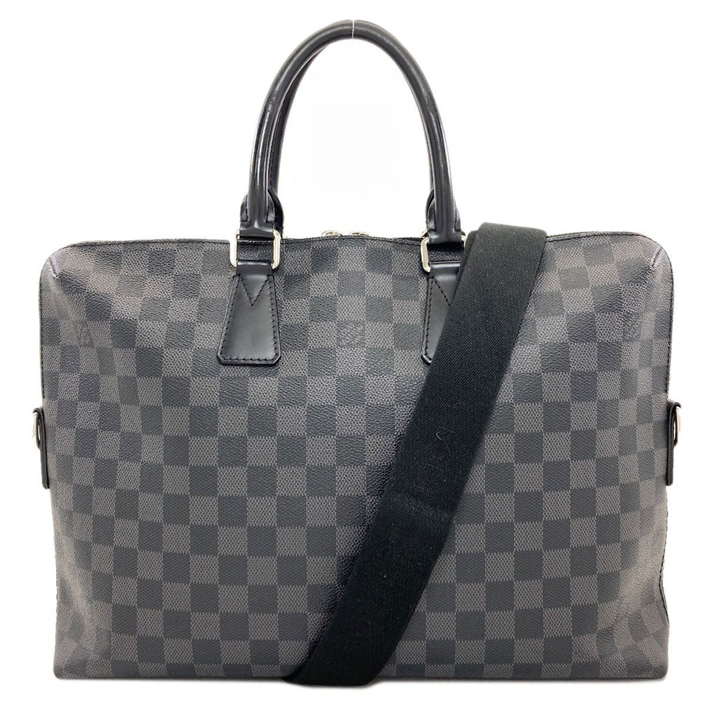 Louis Vuitton Porte Documents Jour Business Bag Damier Canvas