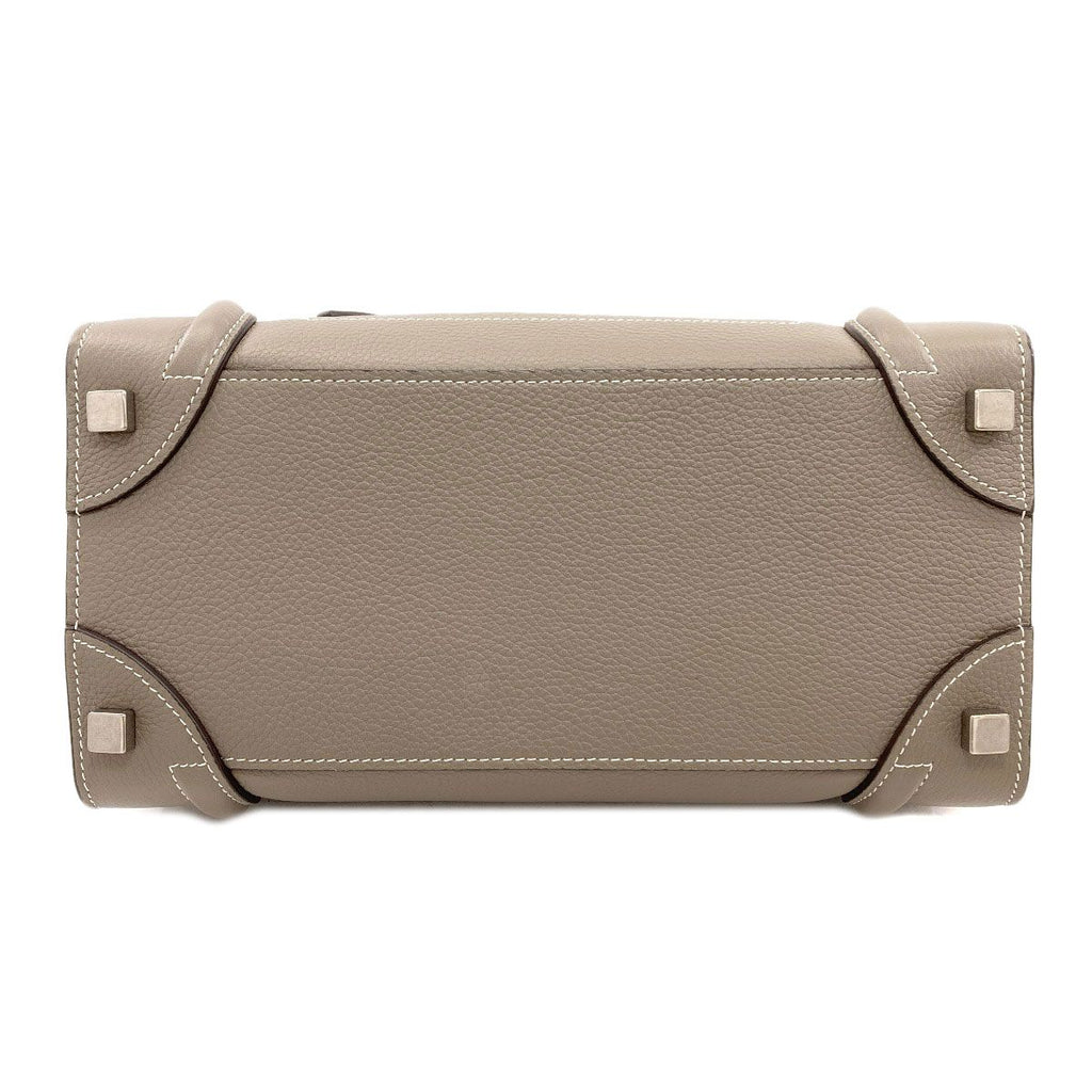 Celine Luggage Micro Handbag Calf — view 4