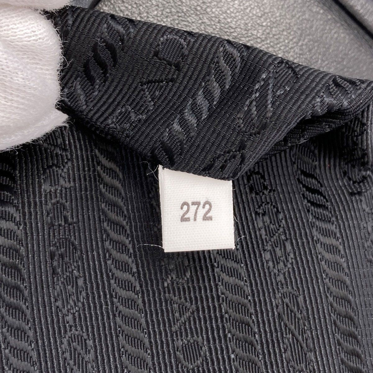 Prada Logo Handbag Calf — view 7