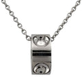 Louis Vuitton Pendentif Empreinte Necklace 18k White Gold