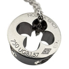 Louis Vuitton Pendentif Empreinte Necklace 18k White Gold — view 5