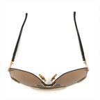 Dior Sunglasses Vintage One Shield Brown Glass Sun Eyewear — view 6