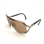 Dior Sunglasses Vintage One Shield Brown Glass Sun Eyewear — view 2