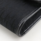Dior Chain Shoulder Vintage Canvas Black Bag — view 5