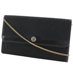 Dior Chain Shoulder Vintage Canvas Black Bag — view 2