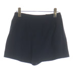 Chanel Coco Button Wool Culottes Navy Loafer — view 2