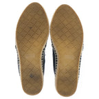 Gucci GG Canvas Espadrille Flat Shoes Navy — view 5