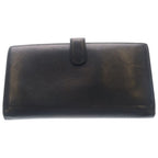 Chanel Camellia CC Logo Leather Wallet Black — view 2