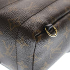 Louis Vuitton Palm Springs Mini Leather Backpack Gold Brown — view 5