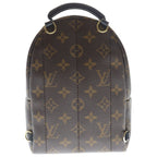 Louis Vuitton Palm Springs Mini Leather Backpack Gold Brown — view 2