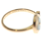 Louis Vuitton Monogram Sunblossom Mini Ring Diamond Shell Pink Gold — view 6