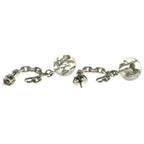 Louis Vuitton Boucle Doreille Jonc Earrings Clear Silver — view 3