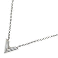Louis Vuitton Essential Necklace Pendant Silver