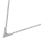 Louis Vuitton Essential Necklace Pendant Silver
