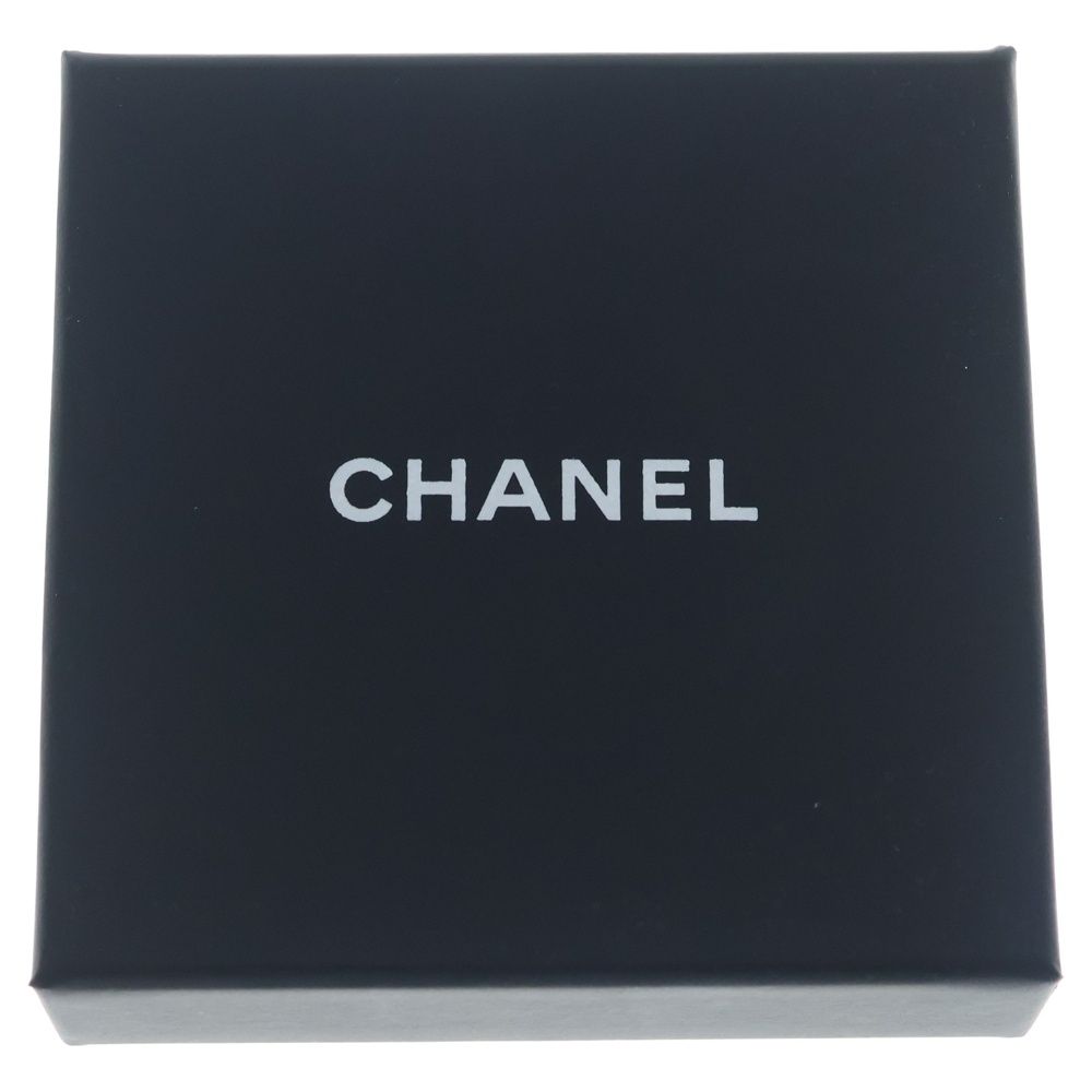Chanel CC Logo Rhinestone Denim Brooch — view 6