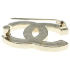 Chanel CC Logo Rhinestone Denim Brooch — view 5