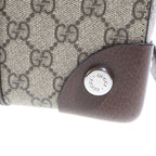 Gucci GG Supreme Tote Brown Beige Leather Silver — view 5