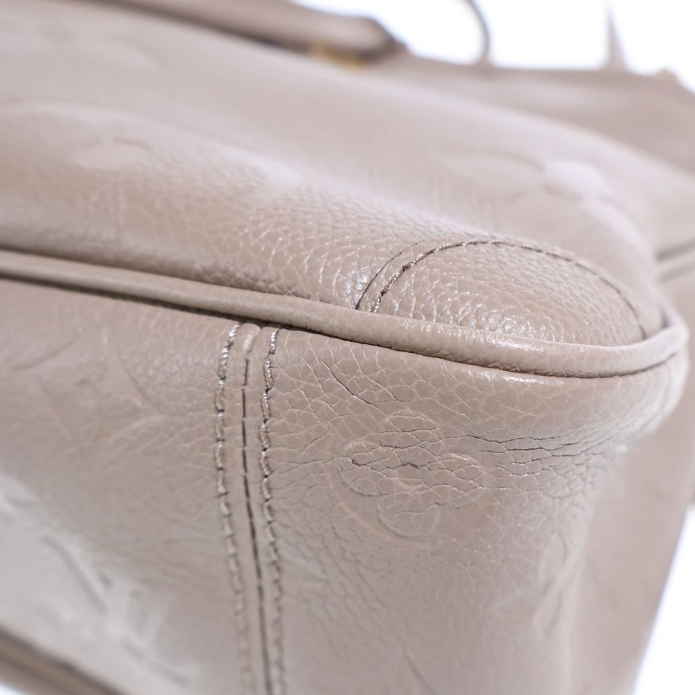 Louis Vuitton Trianon MM Monogram Empreinte Handbag Beige — view 5